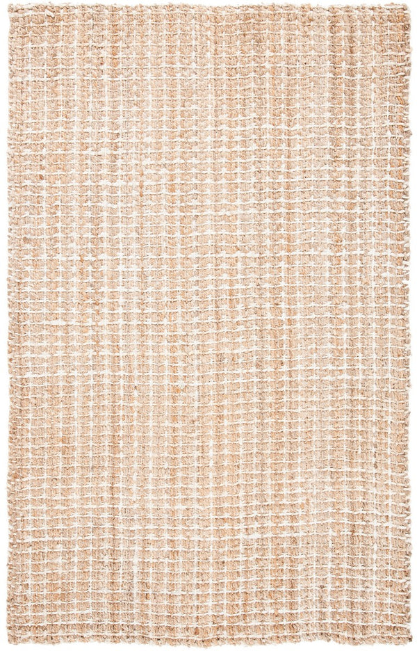 Natural Fiber 187 Contemporary Hand Loomed 100% Jute Rug Natural