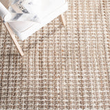 Natural Fiber 188 Contemporary Hand Loomed 100% Jute Rug Natural