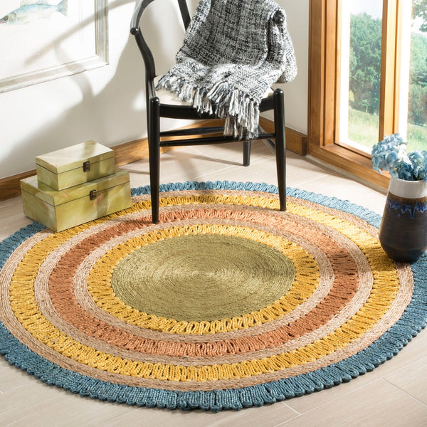 Safavieh Natural NF201 Hand Woven Rug