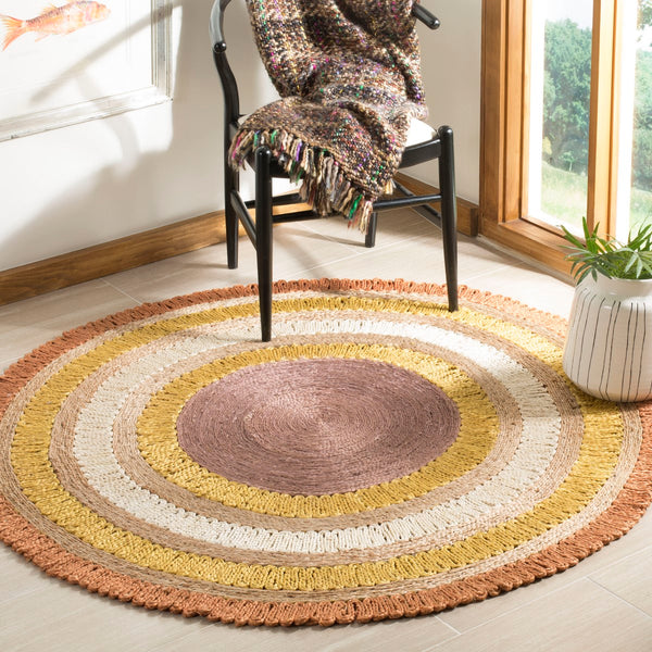 Safavieh Natural NF201 Hand Woven Rug