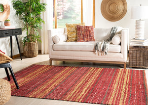 Safavieh Natural Fiber 202 Hand Woven Jute Rug NF202Q-3