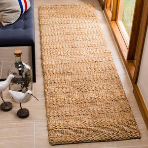Safavieh Natural Fiber 212 Hand Woven 90% Jute and 10% Cotton Rug NF212A-8SQ