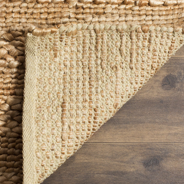 Safavieh Natural Fiber 212 Hand Woven 90% Jute and 10% Cotton Rug NF212A-8SQ