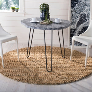 Safavieh Natural Fiber 212 Hand Woven 90% Jute and 10% Cotton Rug NF212A-8SQ