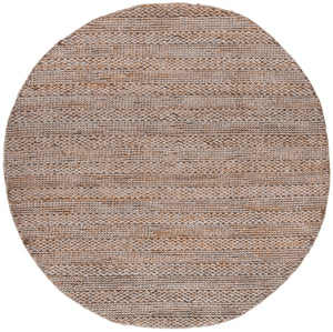 Safavieh Natural Fiber 212 Hand Woven 90% Jute and 10% Cotton Rug NF212B-8SQ