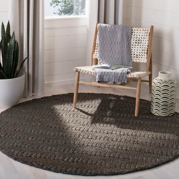 Safavieh Natural Fiber 212 Hand Woven 90% Jute and 10% Cotton Rug NF212C-8SQ