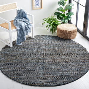 Safavieh Natural Fiber 212 Hand Woven 90% Jute and 10% Cotton Rug NF212G-8SQ