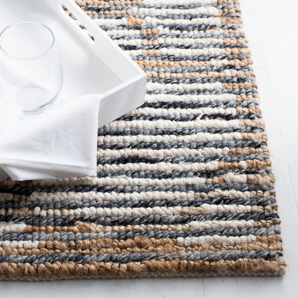 Safavieh Natural Fiber 218 Hand Woven 50% Wool/50% Jute Contemporary Rug NF218A-27