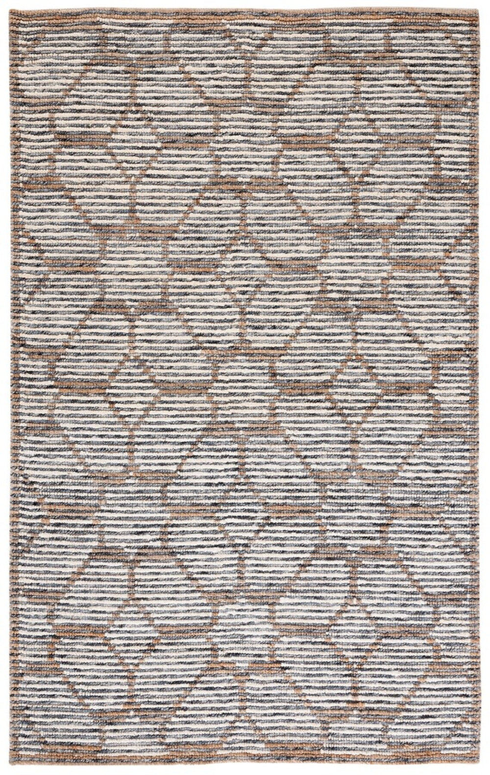 Safavieh Natural Fiber 218 Hand Woven 50% Wool/50% Jute Contemporary Rug NF218A-27