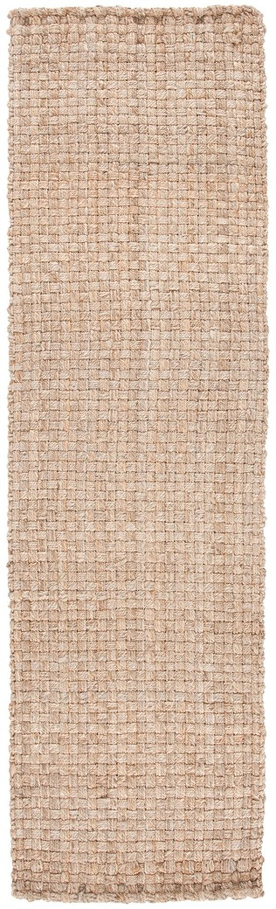 Natural Fiber 268 Contemporary Hand Woven 100% Jute Rug Natural