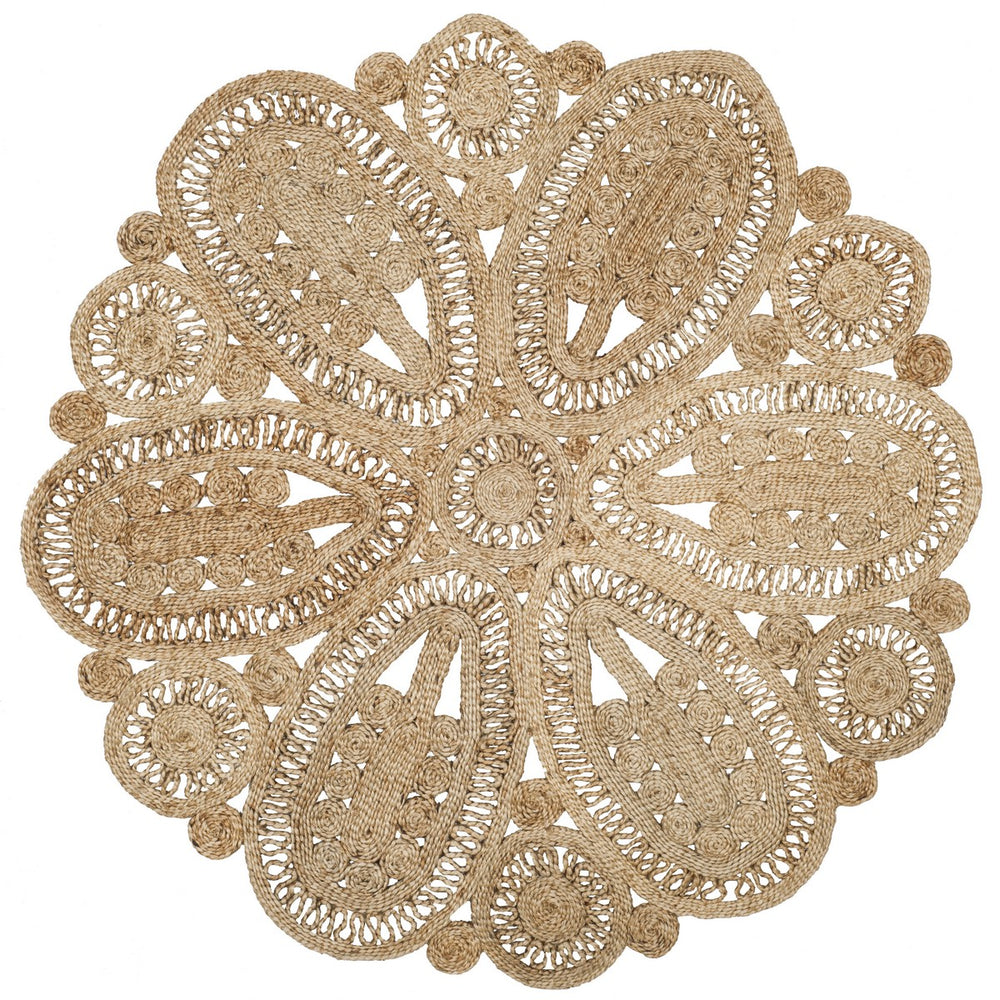 Safavieh Natural Fiber 360 Hand Woven Jute Rug NF360A-4R