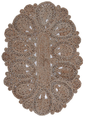 Safavieh Natural Fiber 360 Hand Woven Jute Contemporary Rug NF360C-9R