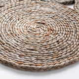 Natural Fiber 363 Contemporary Hand Woven 100% Jute Pile Rug Grey