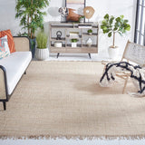 Safavieh Natural Fiber 368 Hand Woven Jute Rug NF368B-8SQ