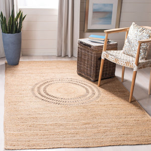Safavieh Natural Fiber 372 Hand Woven Jute Contemporary Rug NF372B-4