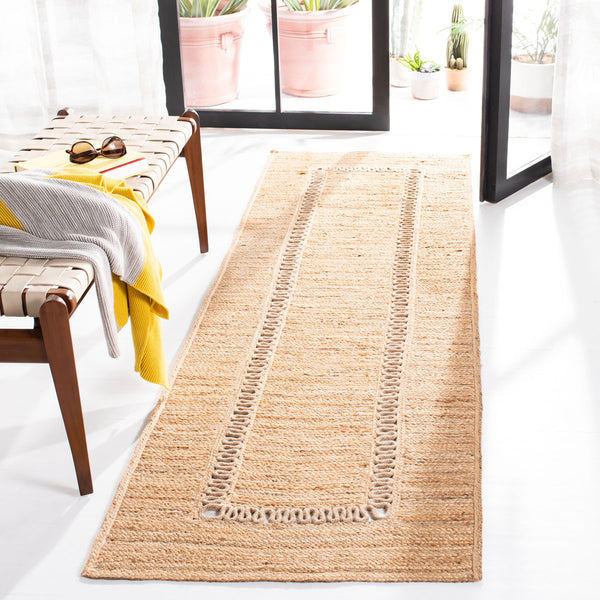 Safavieh Natural Fiber 374 Hand Woven Jute Contemporary Rug NF374B-4