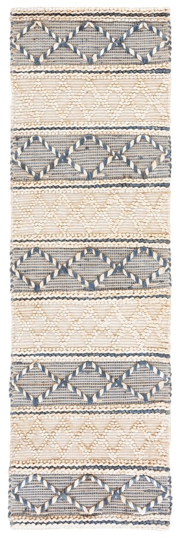 Safavieh Natural Fiber 375 Flat Weave 80% Jute and 20% Cotton Bohemian Rug NF375A-8