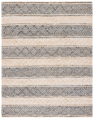 Safavieh Natural Fiber 375 Flat Weave 80% Jute and 20% Cotton Bohemian Rug NF375A-8