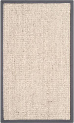 Safavieh Nf441 Power Loomed Sisal with Latex Rug NF441B-4SQ