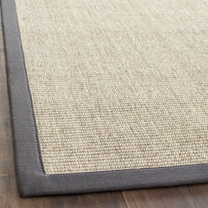 Safavieh Nf441 Power Loomed Sisal with Latex Rug NF441B-4SQ