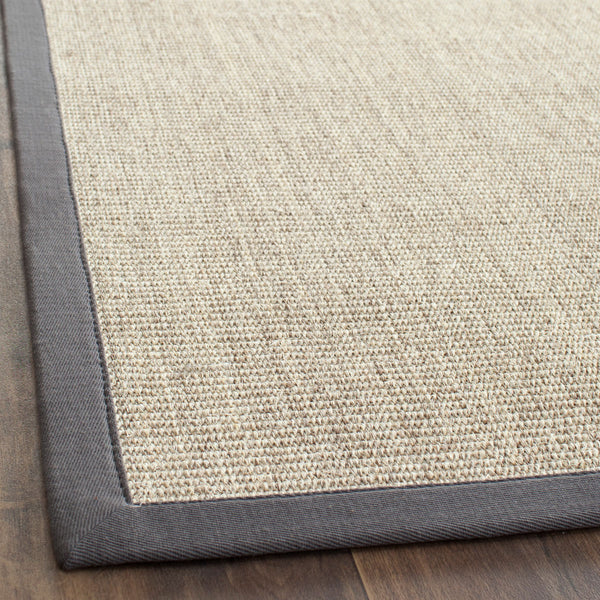 Safavieh Nf441 Power Loomed Sisal with Latex Rug NF441B-4SQ