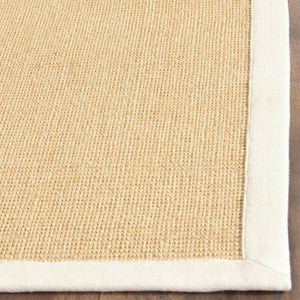 Safavieh Nf441 Power Loomed Sisal with Latex Rug NF441K-4SQ