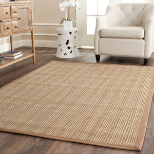 Safavieh Nf442 Power Loomed Sisal with Latex Rug NF442D-3