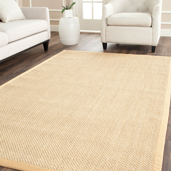 Safavieh Nf443 Power Loomed Sisal with Latex Rug NF443A-4SQ
