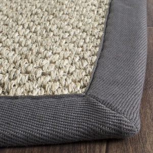 Safavieh Nf443 Power Loomed Sisal with Latex Rug NF443B-4SQ