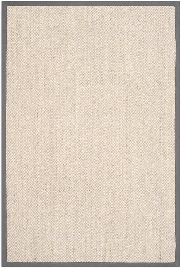 Safavieh Nf443 Power Loomed Sisal with Latex Rug NF443B-4SQ