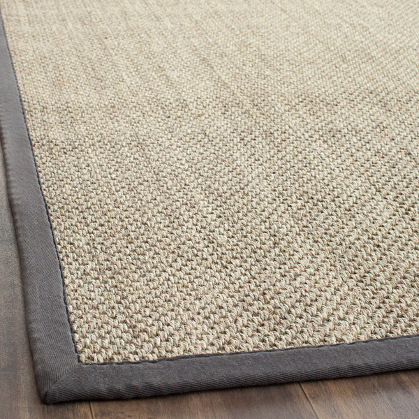 Safavieh Nf443 Power Loomed Sisal with Latex Rug NF443B-4SQ