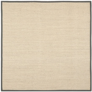 Safavieh Nf443 Power Loomed Sisal with Latex Rug NF443B-4SQ