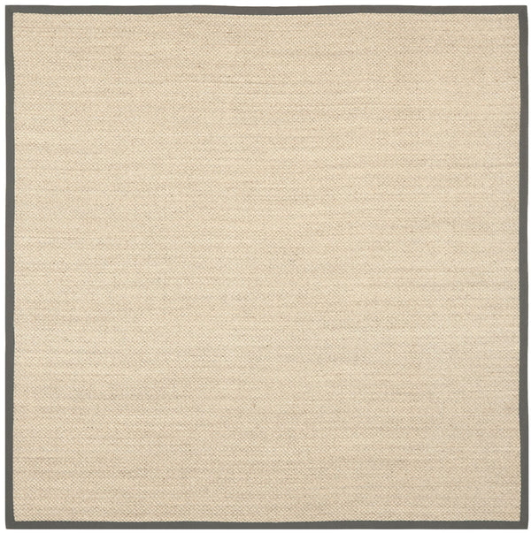 Safavieh Nf443 Power Loomed Sisal with Latex Rug NF443B-4SQ