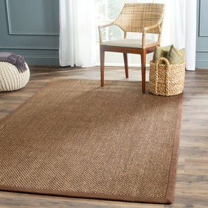 Safavieh Nf443 Power Loomed Sisal with Latex Rug NF443D-4SQ