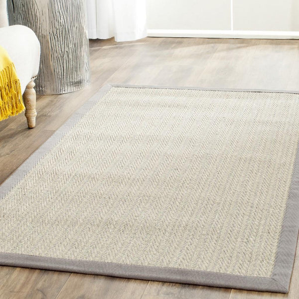 Safavieh Nf444 Power Loomed Sisal with Latex Rug NF444A-3