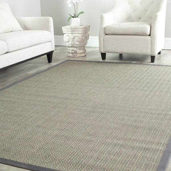 Safavieh Nf444 Power Loomed Sisal with Latex Rug NF444A-3