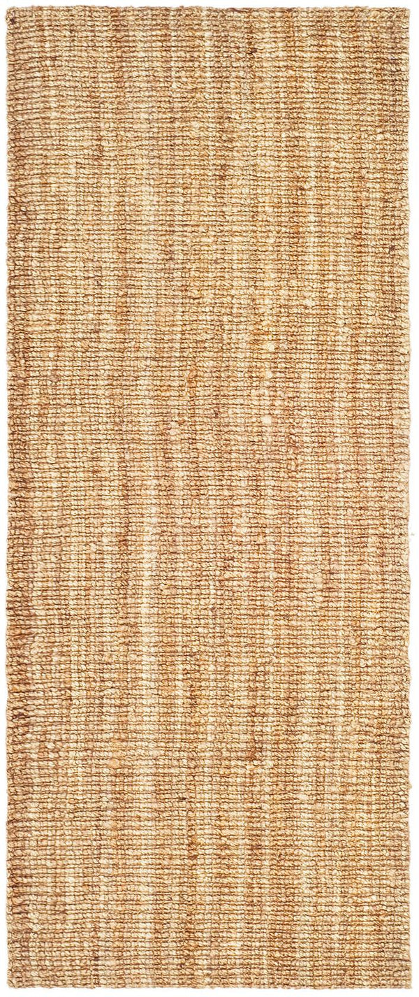 Natural Fiber N447  Hand Woven 100% Jute Pile Rug Natural