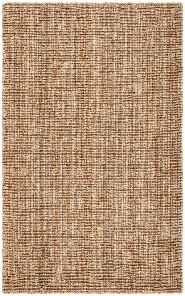 Natural Fiber N447  Hand Woven 100% Jute Pile Rug Natural