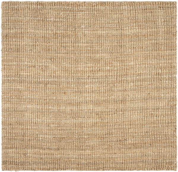 Natural Fiber N447  Hand Woven 100% Jute Pile Rug Natural