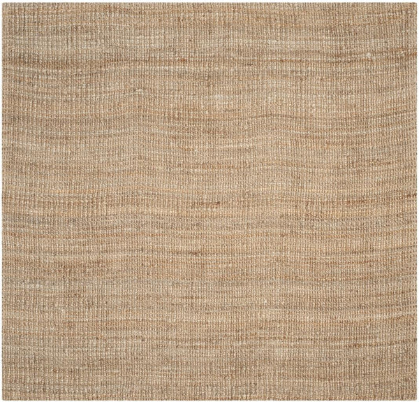 Natural Fiber N447  Hand Woven 100% Jute Pile Rug Natural