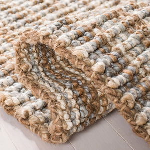 Natural Hand Woven Rug - Coastal Chic Design, Soft and Textured Jute, Eco-Friendly Home Decor