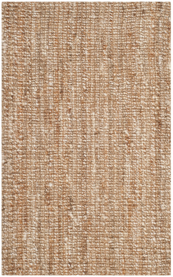 N447 Hand Woven Coastal Jute Rug - Soft, Eco-Friendly Beach House Style for Chic Interiors