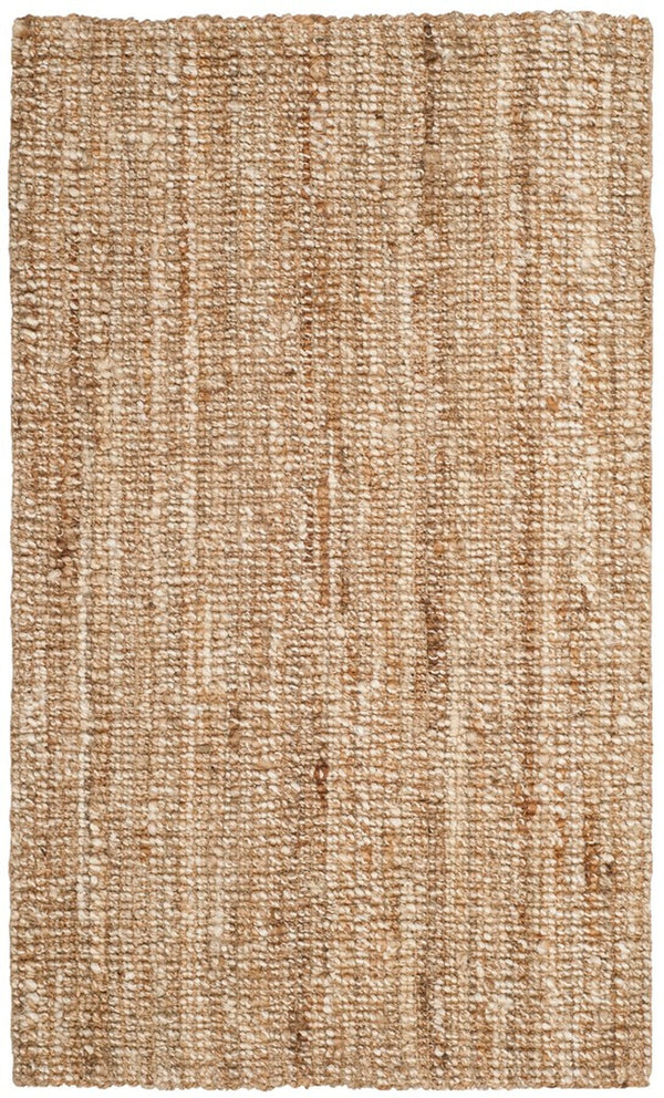 N447 Hand Woven Coastal Jute Rug - Soft, Eco-Friendly Beach House Style for Chic Interiors