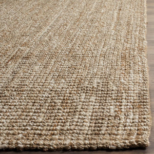 N447 Hand Woven Coastal Jute Rug - Soft, Eco-Friendly Beach House Style for Chic Interiors
