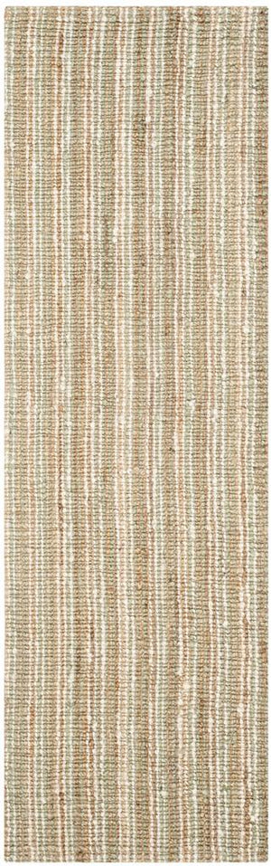 Natural Fiber N447  Hand Woven 100% Jute Pile Rug Sage / Natural