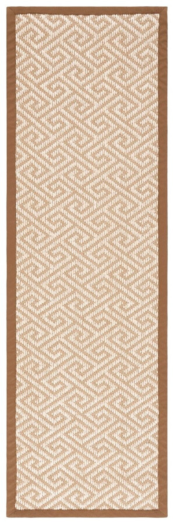 Safavieh Sahara Power Loomed Sisal with Latex Rug NF462A-6SQ