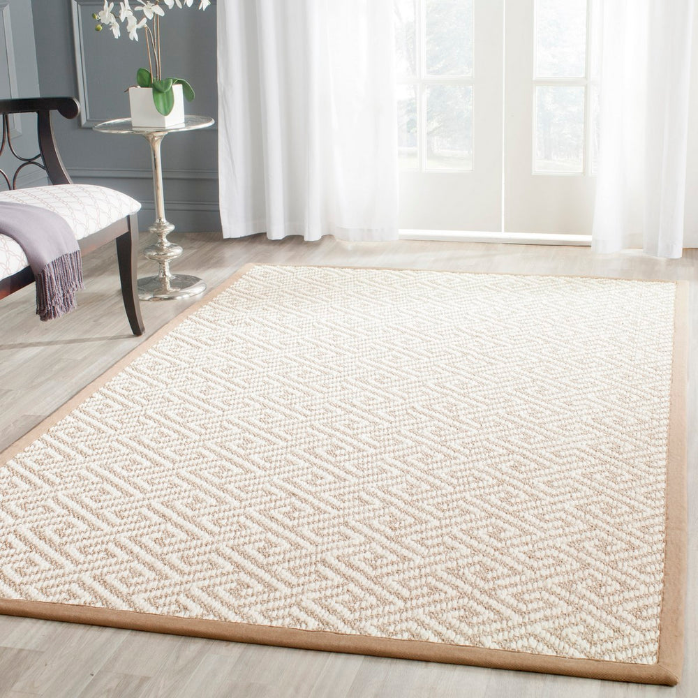 Safavieh Natural NF462 Power Loomed Rug
