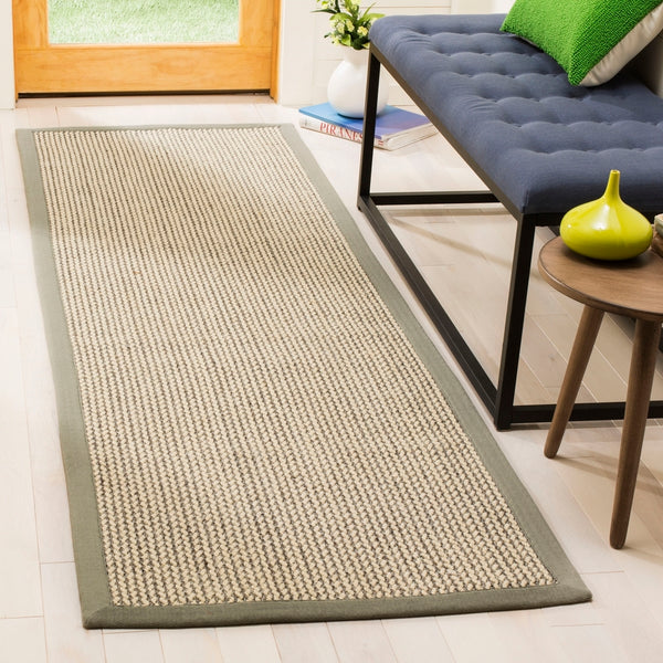 Safavieh Barbuda Power Loomed 58% Sisal & 42% Wool Pile Rug NF475A-3