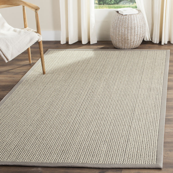 Safavieh Barbuda Power Loomed 58% Sisal & 42% Wool Pile Rug NF475A-3