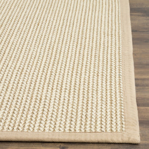 Safavieh Barbuda Power Loomed 58% Sisal & 42% Wool Pile Rug NF475B-3